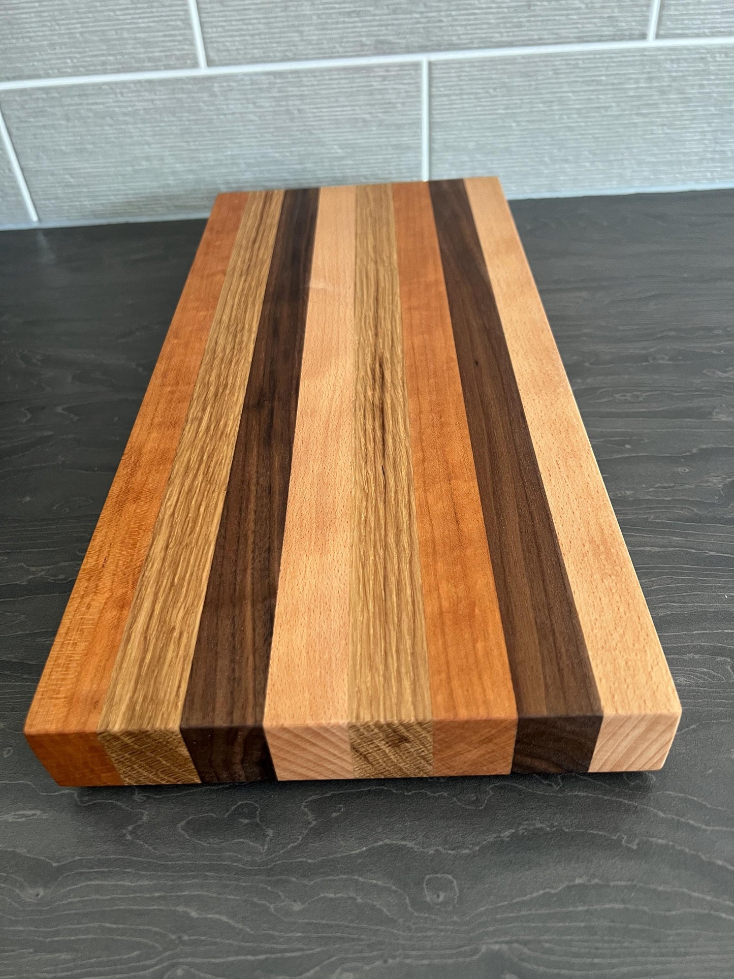 Mixed Hardwood Kitchen Cutting/chopping Board Hand Crafted in the UK ideal gift free p&p