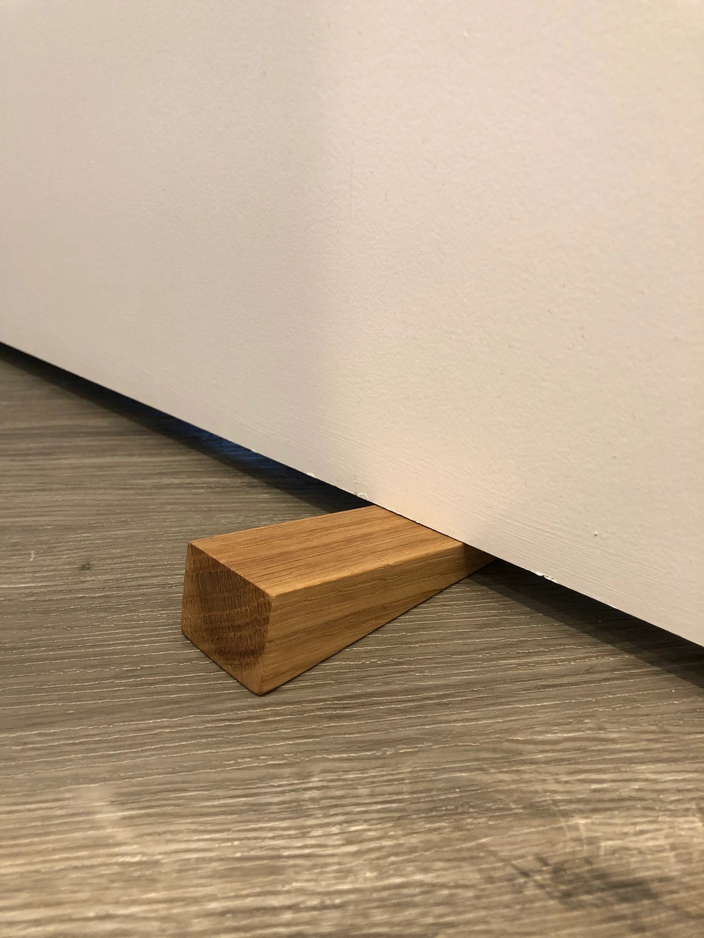Set of Four Solid Oak Door Wedges