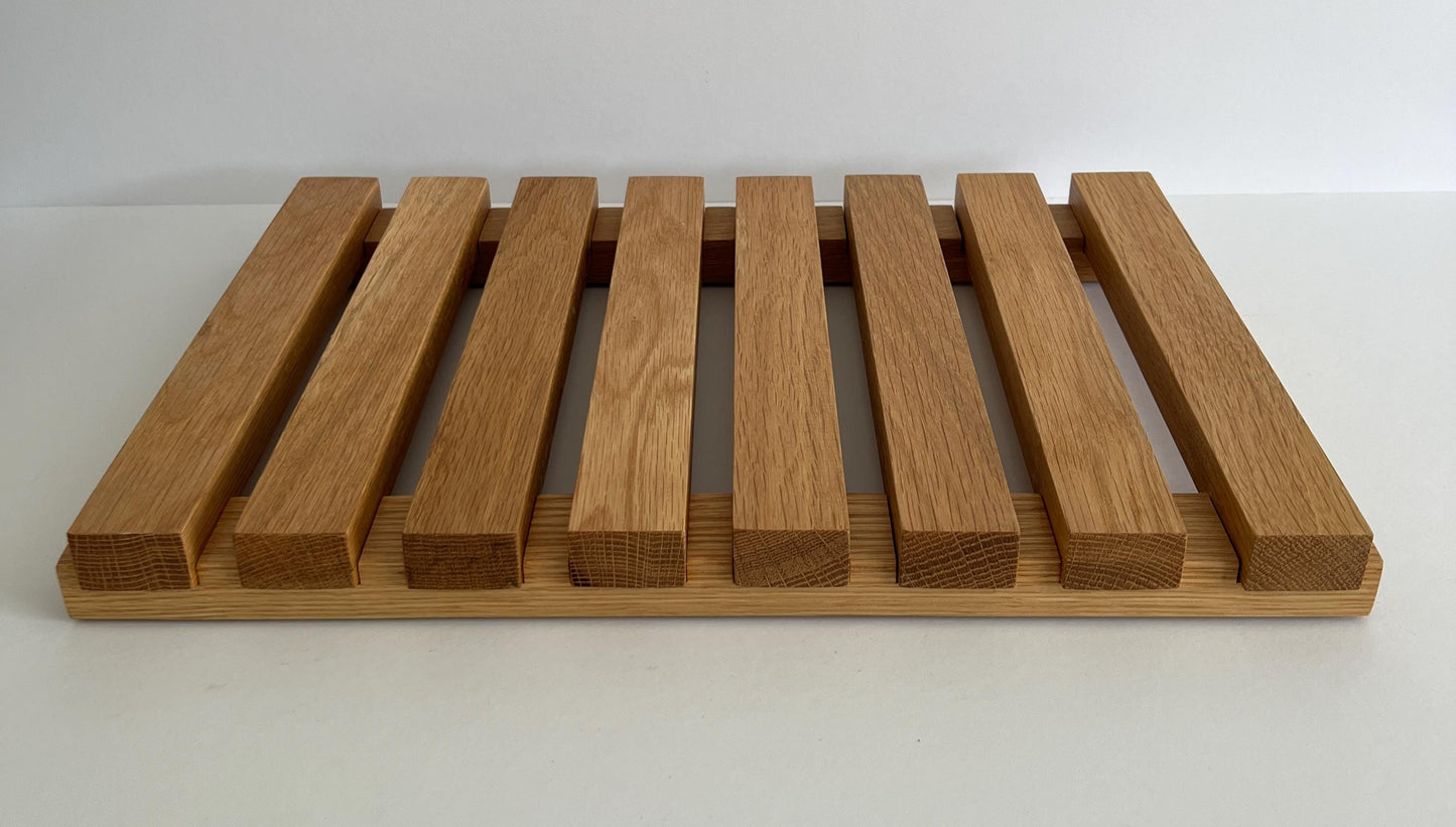 Solid Oak Trivet, Pan Stand, Pot Holder, Hand crafted in the UK
