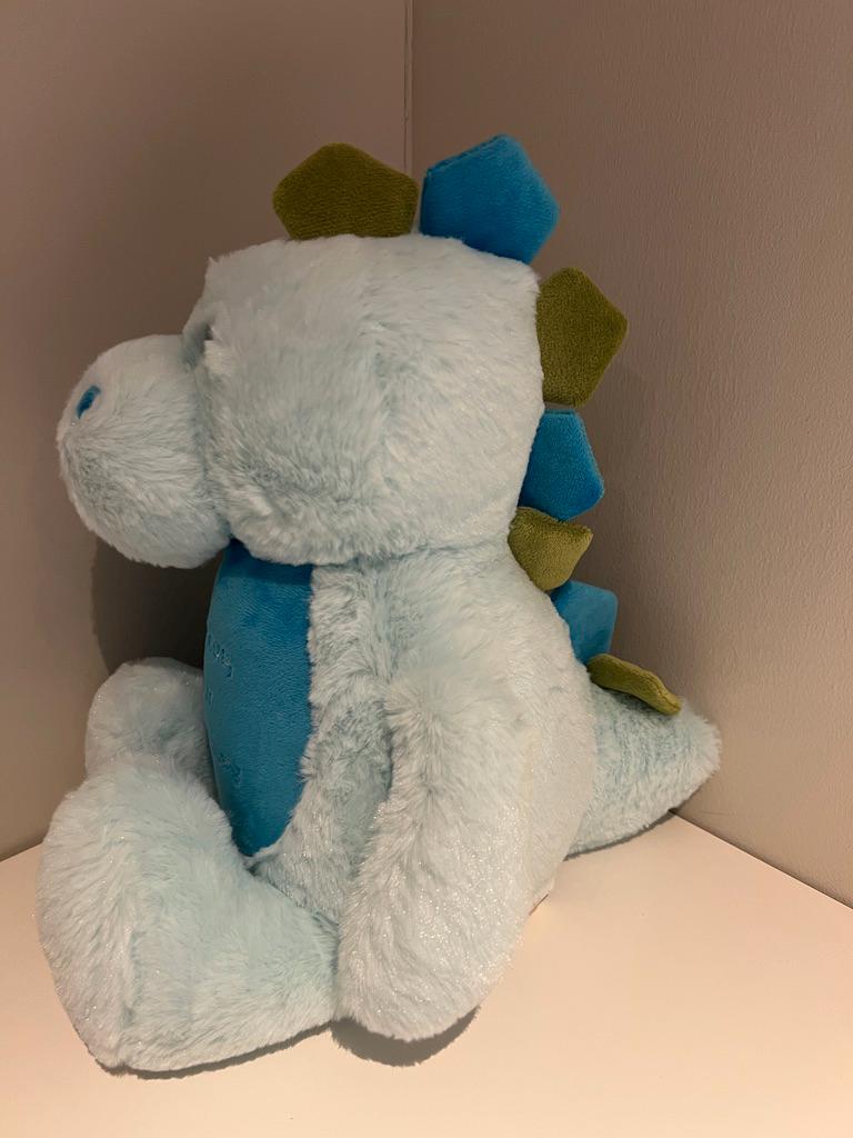 Personalised Cuddly Tummi Bear Dinosaur, Embroidered