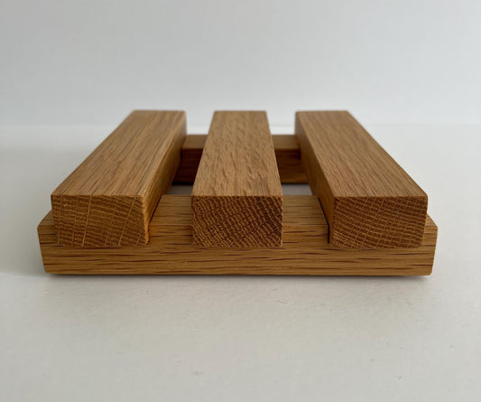 Solid Oak Trivet, Pan Stand, Pot Holder, Hand crafted in the UK free p&p