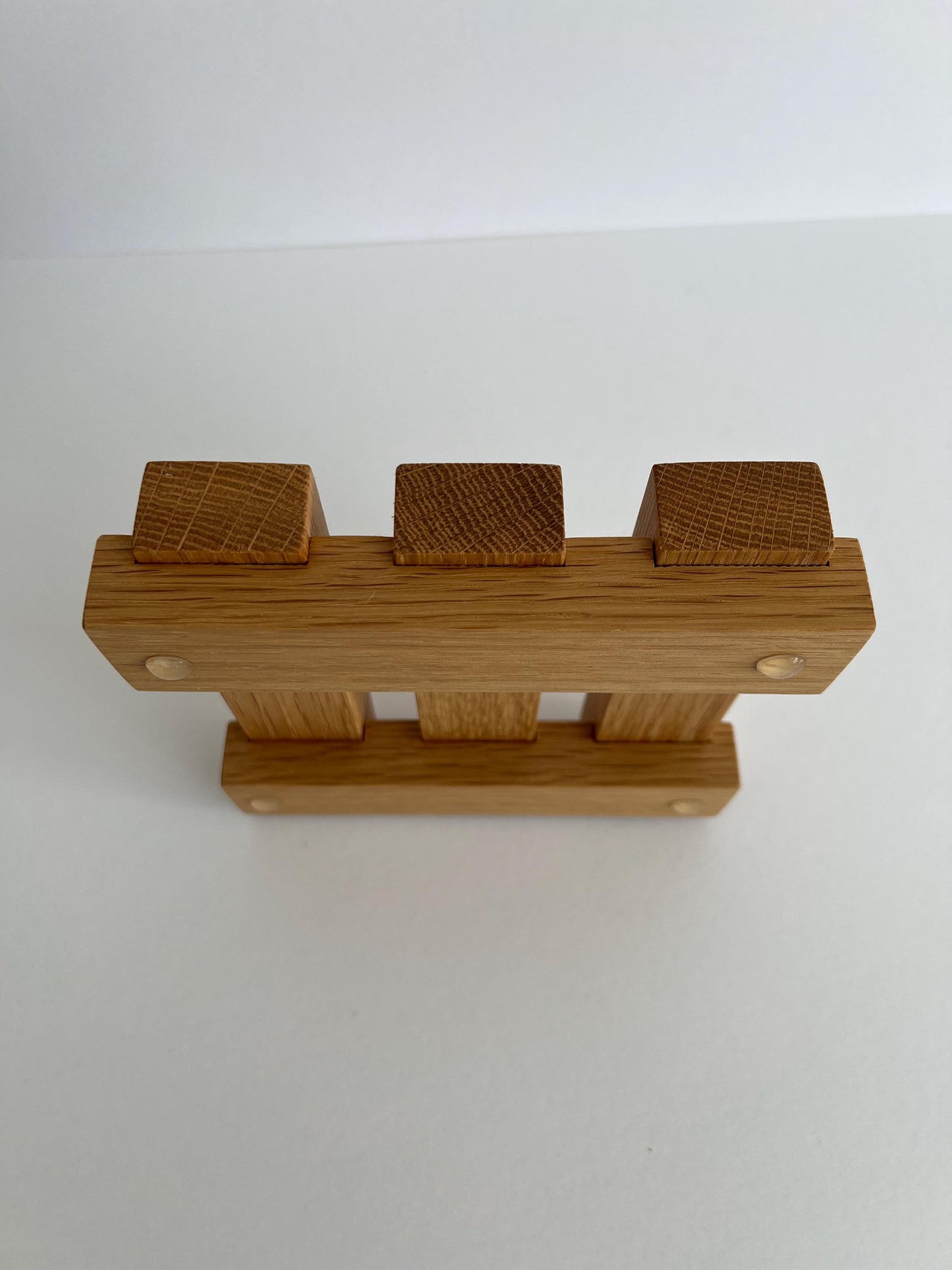 Solid Oak Trivet, Pan Stand, Pot Holder, Hand crafted in the UK free p&p