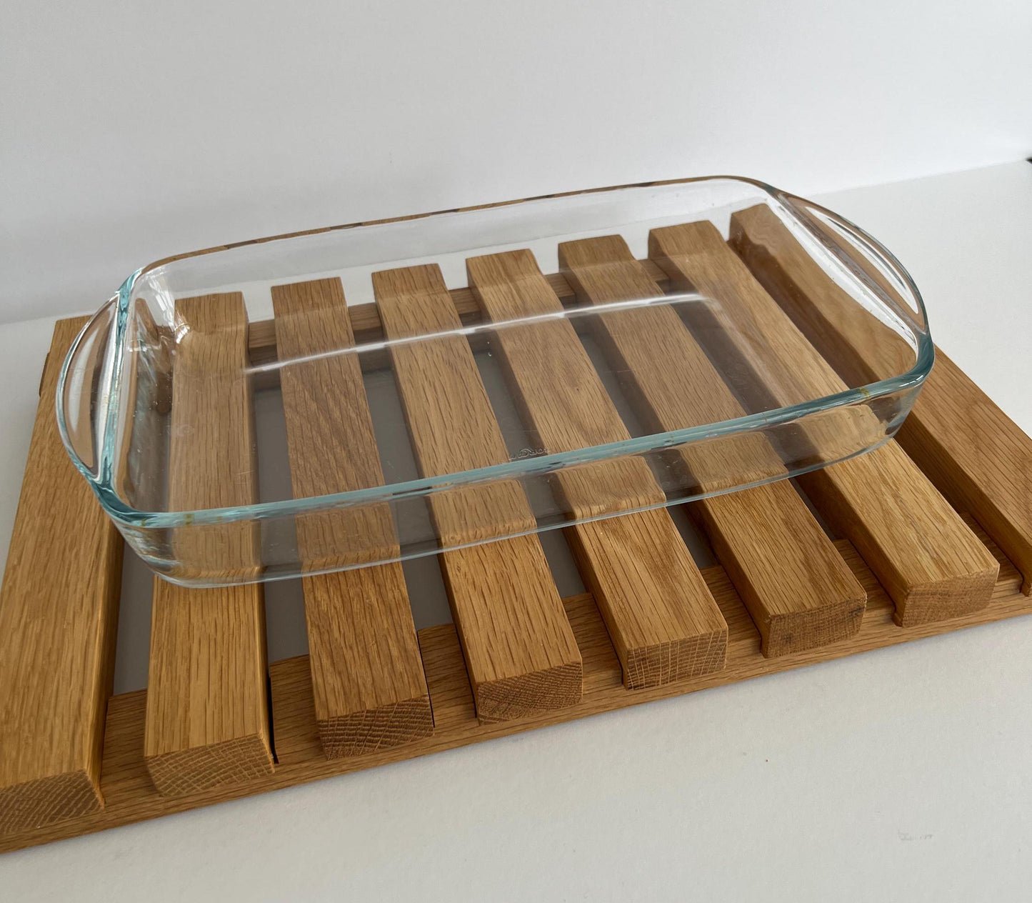 Solid Oak Trivet, Pan Stand, Pot Holder, Hand crafted in the UK