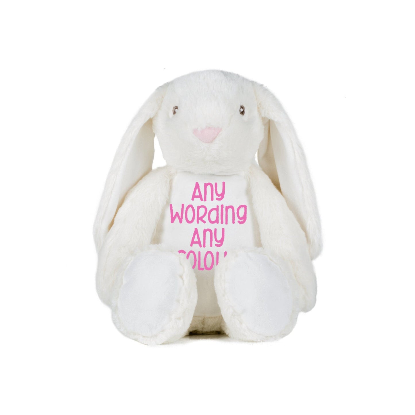 Zippie Easter Bunny,  Personalised Embroidery