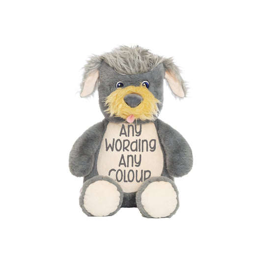 Cubbies Terrier Dog, Personalised embroidery