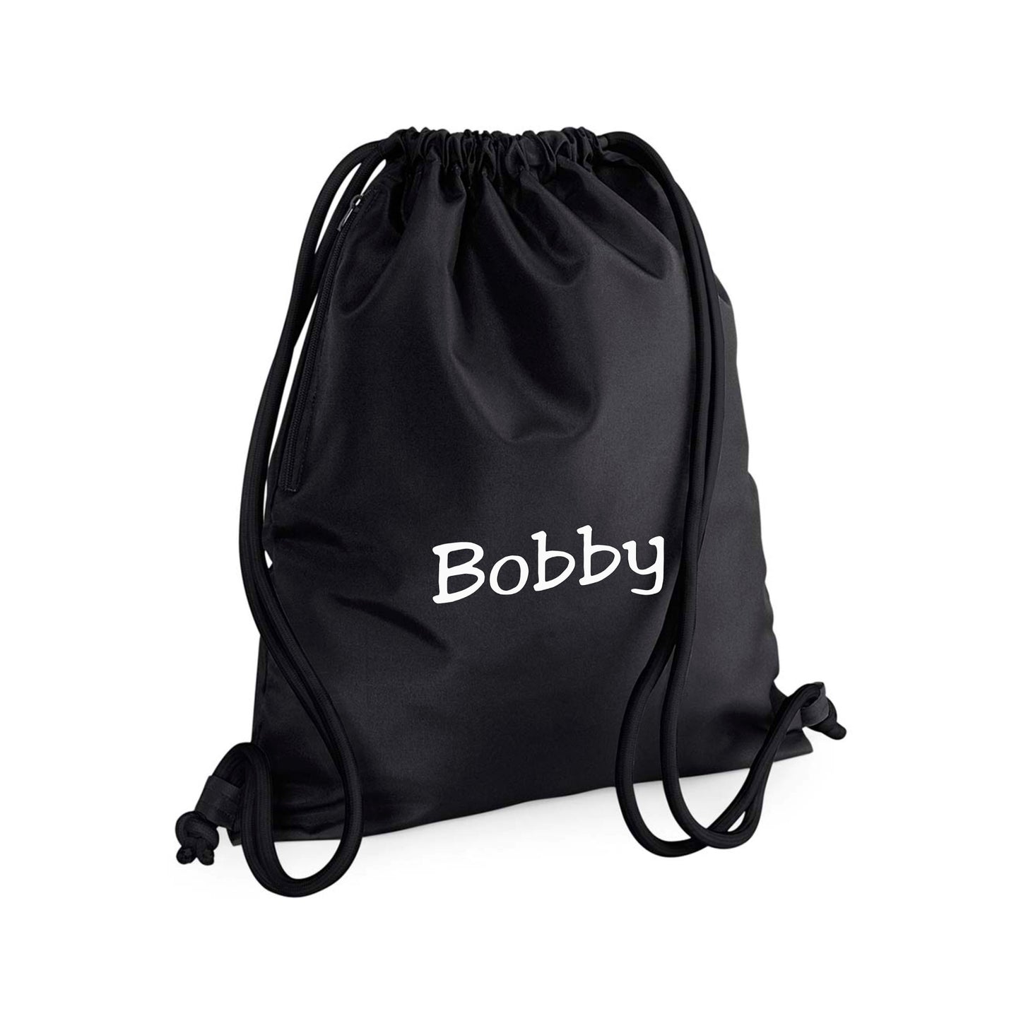 Large Embroidered Personalised Drawstring Swimming Gym PE Bag. Free P&P