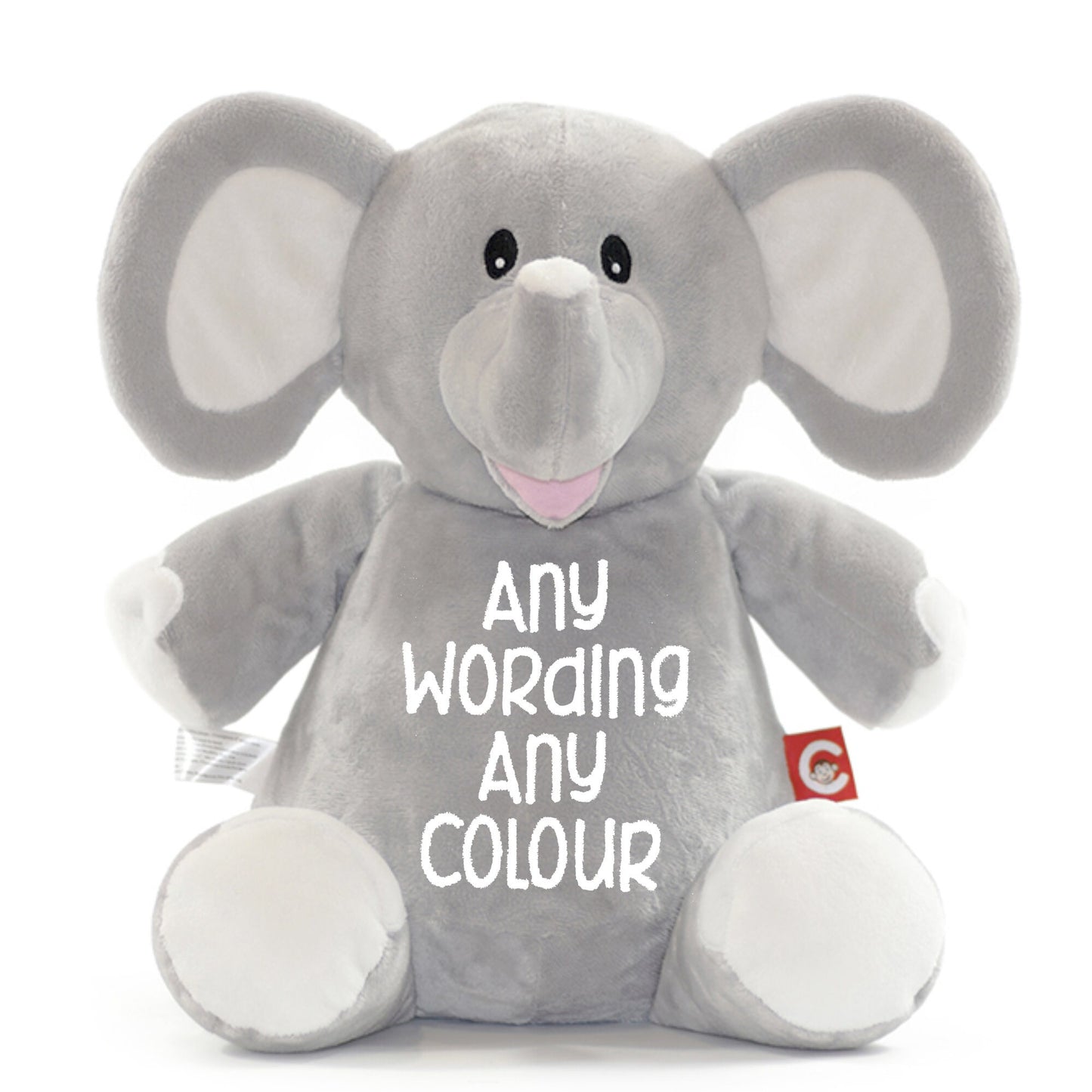 Cubbies Elephant,  Personalised Embroidery